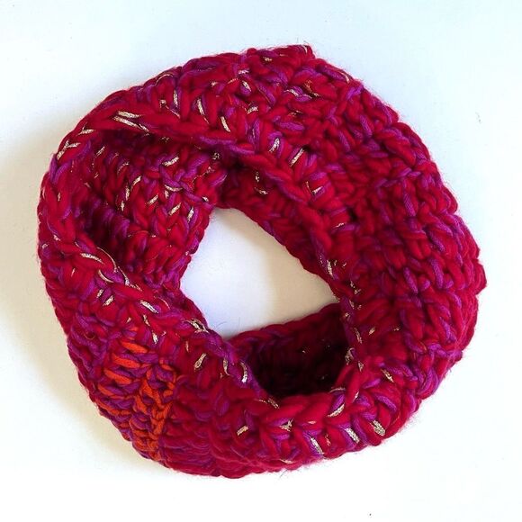 Anthropologie Buma Project Wool Circle Scarf - Picture 1 of 7